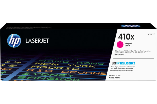 HP Toner-Modul 410X magenta CF413X CLJ Enterprise M452 5000 S.