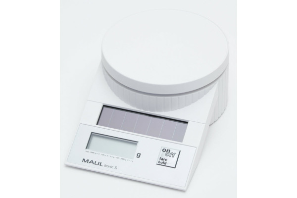 MAUL Briefwaage MAULtronic S 5000g 15150 02 2g-2000g/5g-2000-5000g weiss