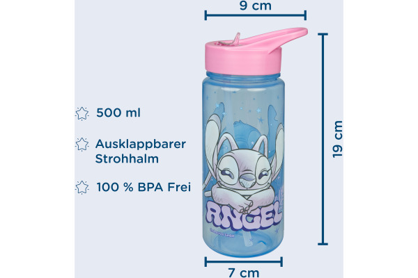 SCOOLI Trinkflasche Aero 500ml STLG9913 Lilo & Stitch