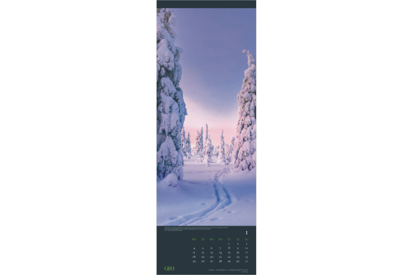 GEO Bildkalender 2027 581368 GEO Wege 25x69cm