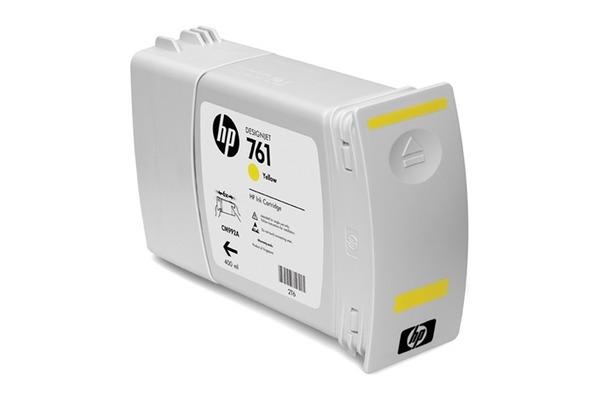 HP Tintenpatrone 761 yellow CM992A DesignJet T7100 400ml