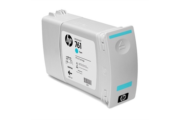 HP Tintenpatrone 761 cyan CM994A DesignJet T7100 400ml