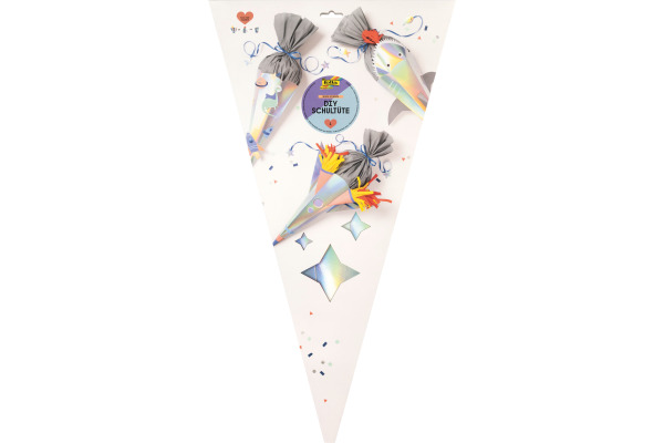 FOLIA Schultüten-Bastelset SPACE 92701 73.5x40.8x2.5cm