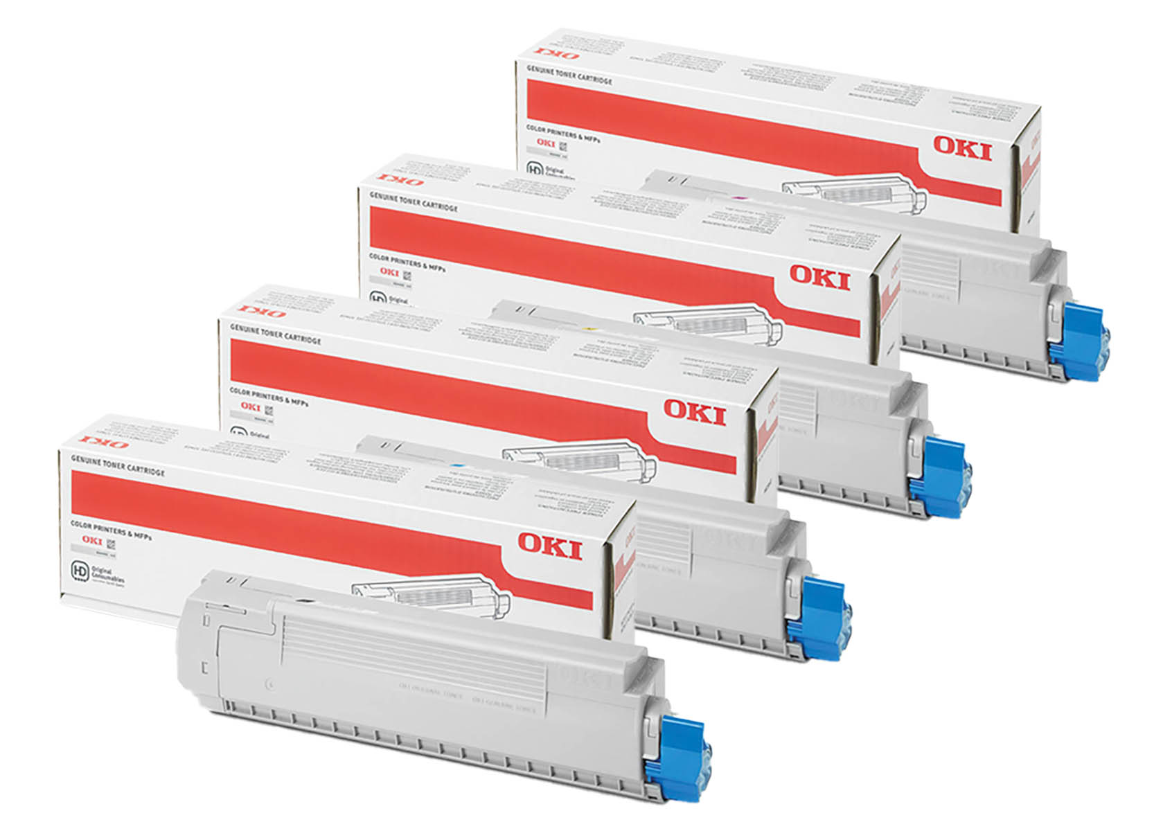 Original OKI MC770/MC780 SET Multipack / Set mit allen vier Farben