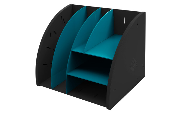 EXACOMPTA Desktop Organizer NeoDeco 394505D schwarz/blaugrün