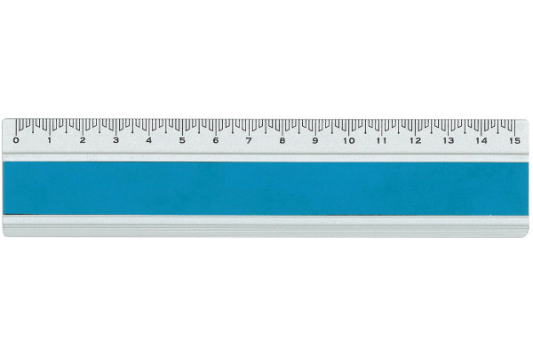 DUX Lineal Joy Color 15cm FA-JC/15T Alu, türkis