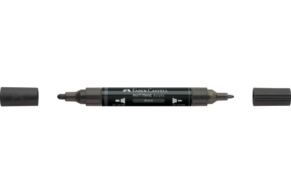 FABER-CA. Acrylmarker 1-3mm 185999 black