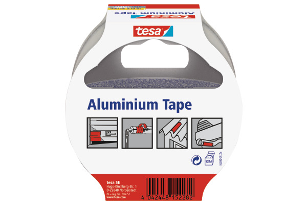 TESA Aluminiumband 56223 10mx50mm silber