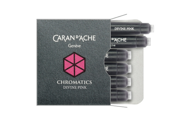 CARAN D'A Tintenpatrone 8021.080 Divine Pink 6 Stück
