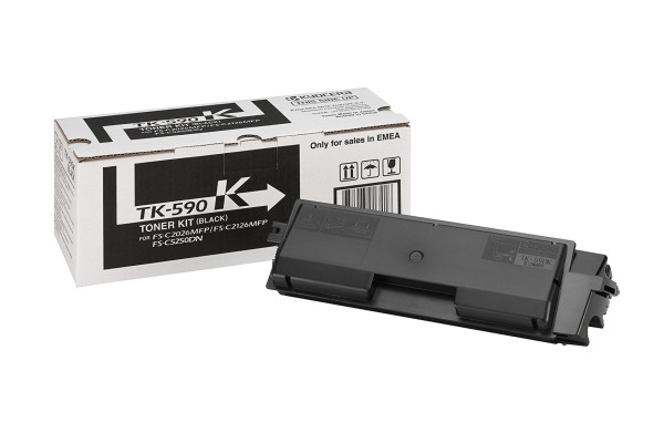 KYOCERA Toner-Modul schwarz TK-590K FS-C2026/2126 7000 Seiten