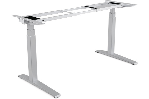 FELLOWES Hubtischgestell Levado 8802001 silber, höhenverstellbar