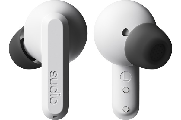 SUDIO Noise Cancelling Earbuds A3PROWHT A3 Pro, White, Wireless