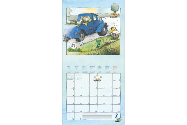 ALPHA EDI Bildkalender 2027 161491 Janosch ML 30x30cm