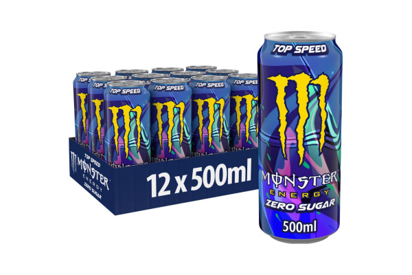 MONSTER Top Speed Zero 1640421 50cl, 12 Stk.