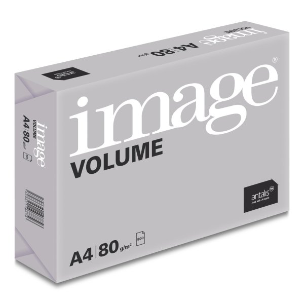 Kopierpapier Image Volume A4 80g, hochweiss 1 Palette 100'000 Blatt Box 5x500 Bl./Bg.