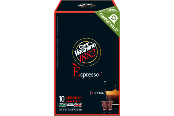 VERGNANO Kaffeekapseln 2295402 Cremoso 10 Stk.
