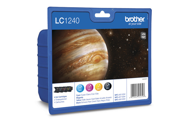 BROTHER Valuepack Tinte CMYBK LC-1240VA MFC-J6510DW 600 Seiten