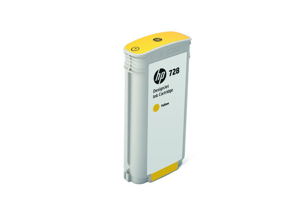 HP Tintenpatrone 728 yellow F9J65A DesignJet T730/T830 130ml