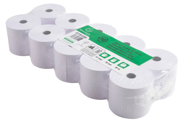 EXACOMPTA Rolle Offset Papier 10 Stk. 5770120V 57x70mmx40m für Kasse