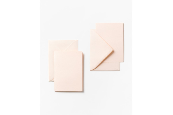 FOLIA Klappkarten A6 150543 220g, hellbeige 5 Stück