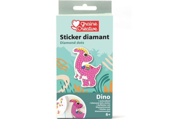 GRAINECRÉ Diamond Sticker GC-750273 Dino