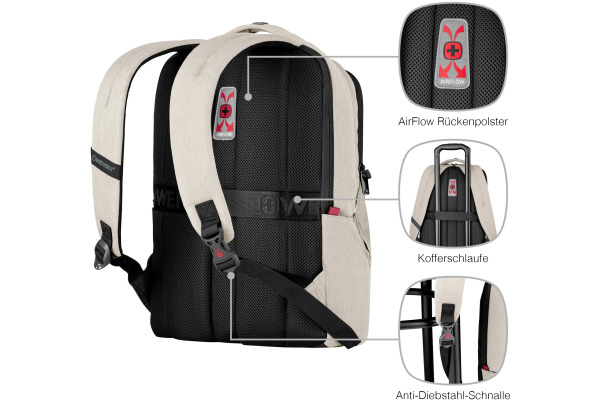 WENGER Backpack 16inch 653500 MX Professional Sand