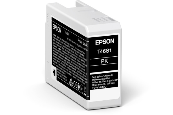 EPSON Tintenpatrone photo schwarz T46S100 SureColor SC-P700 26ml