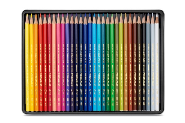 CARAN d'A Farbstifte Prismalo 3mm 999.330 ass. in Metallsch. 30 Stück