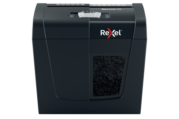 REXEL Aktenvernichter Secure 2020122 X6, P-4, 10lt