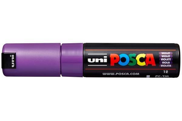 POSCA Marker 4.5-5.5mm PC-7M violett, Rundspitze