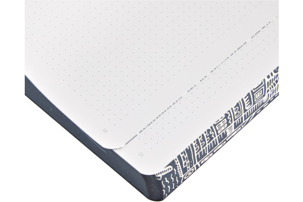NUUNA Notizbuch GRAPHIC L A5 350052040 LONDON, dots 128 Blatt